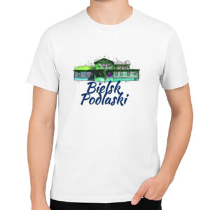 Koszulka męska Bielsk Podlaski - Historia w Drewnie
