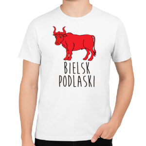 Koszulka męska Bielsk Podlaski - Tradycja i Moc