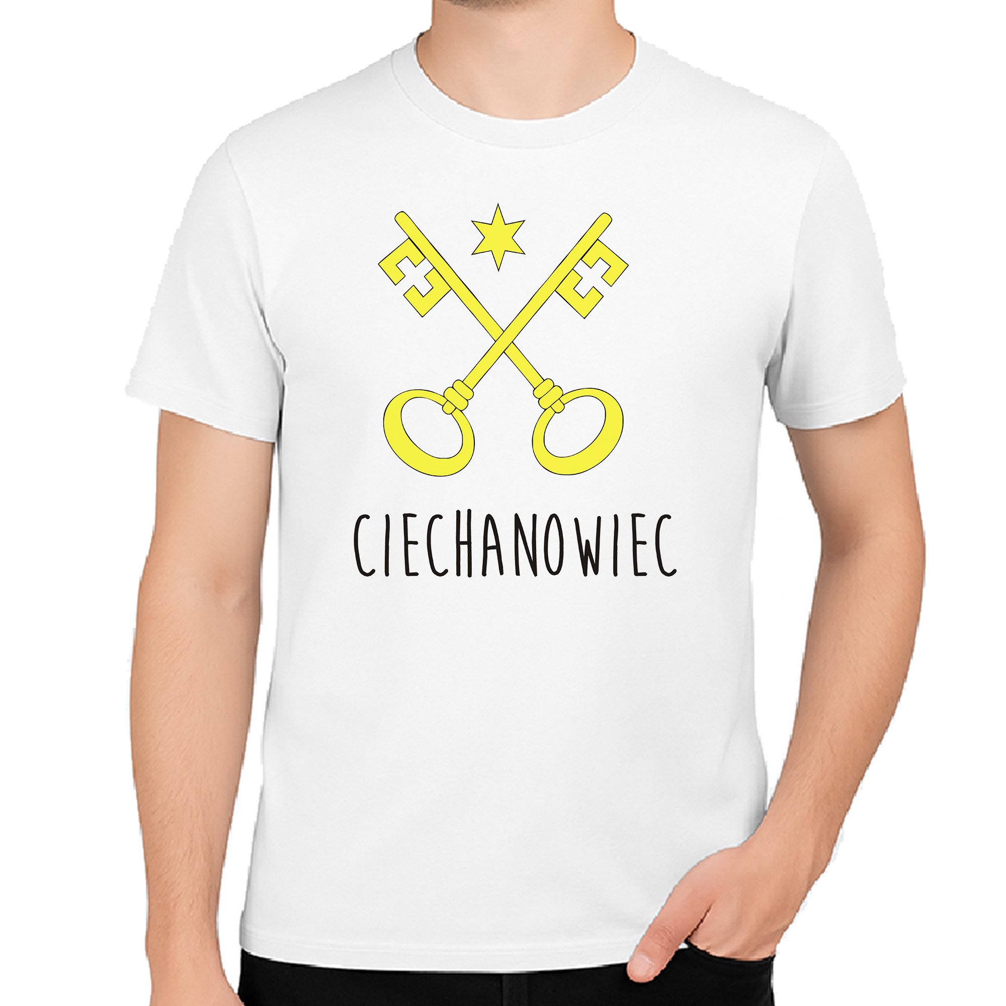 Koszulka męska Ciechanowiec - Klucz do Podlasia