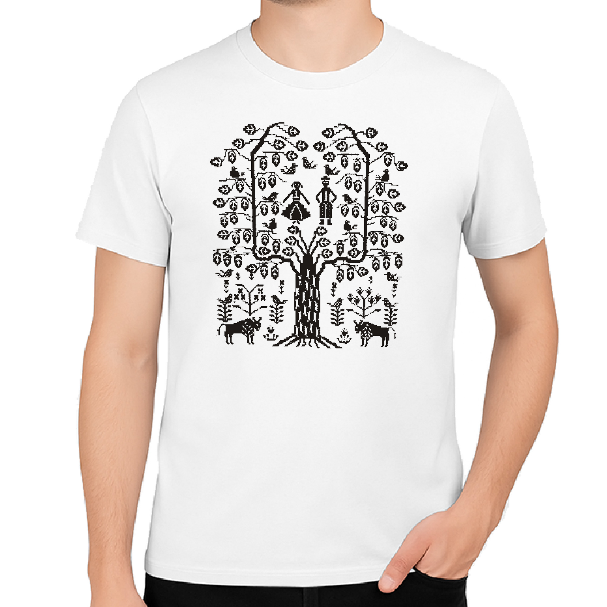 Koszulka męska Drzewo Ludowe Podlasia