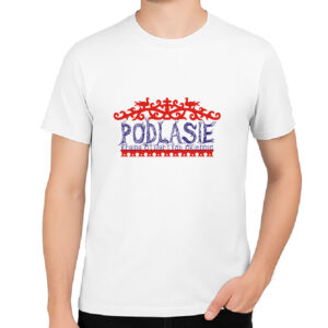 Koszulka męska Kolorowe Okiennice Podlasia