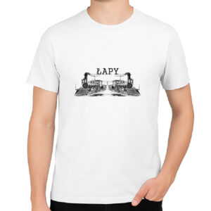 Koszulka męska Łapy - Podlaska Kolej