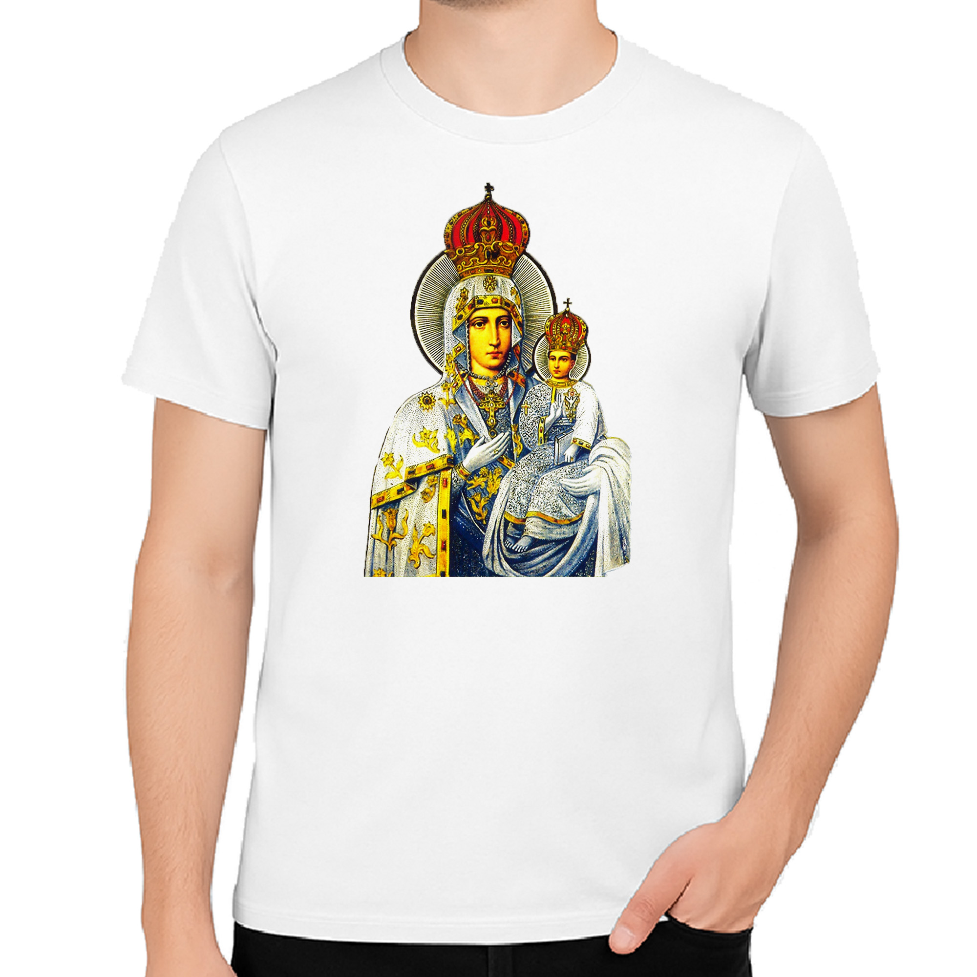 Koszulka męska Matka Boska Supralska Podlaska