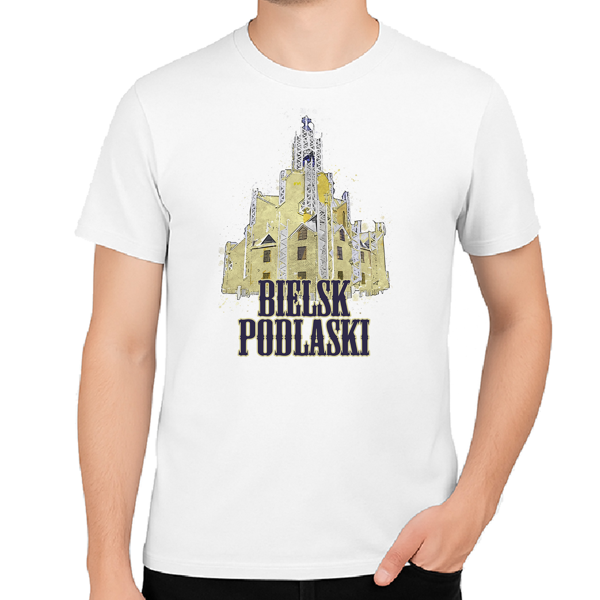 Koszulka męska Miasto Symboli - Bielsk Podlaski