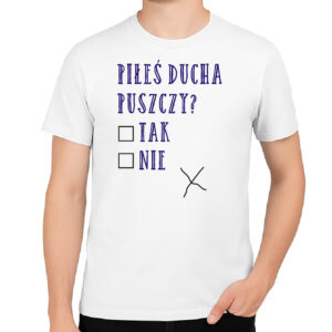 Koszulka męska Piłeś Ducha Puszczy - Ankieta Podlaska