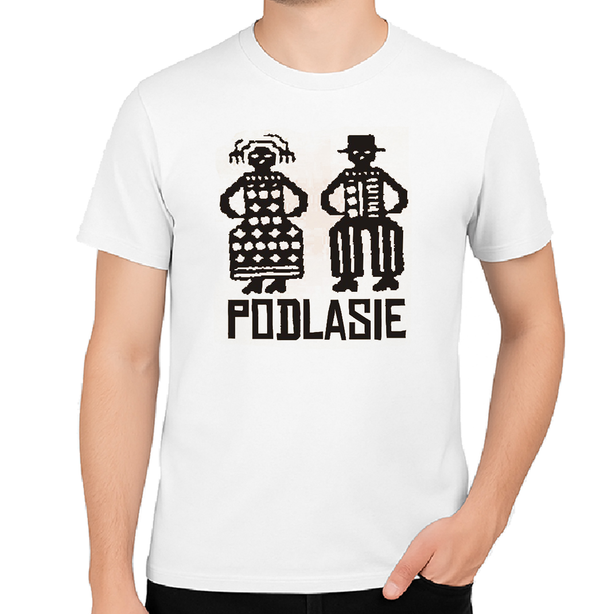 Koszulka męska Podlasie - Ludowe Korzenie
