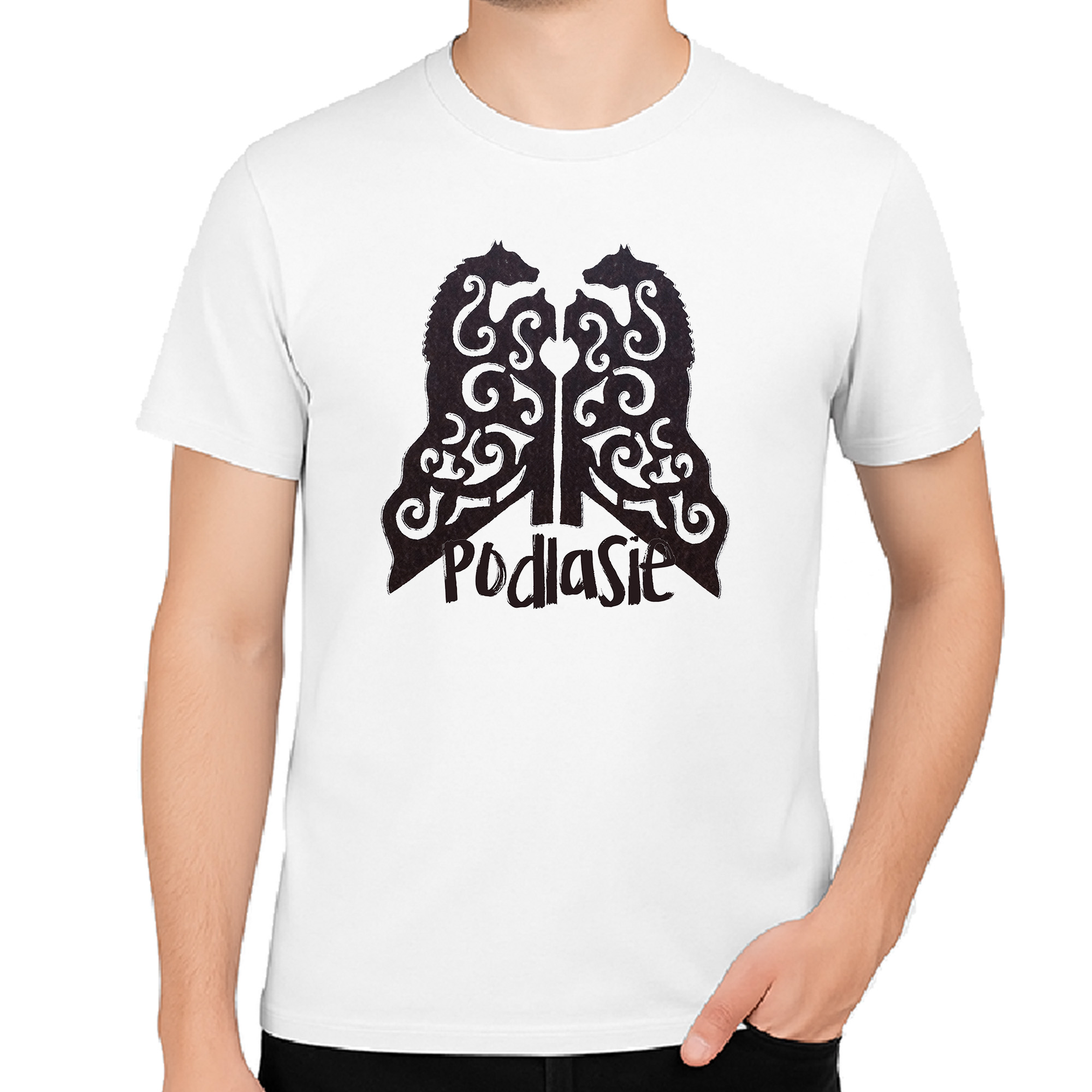 Koszulka męska Podlaska Dusza w Wycinance