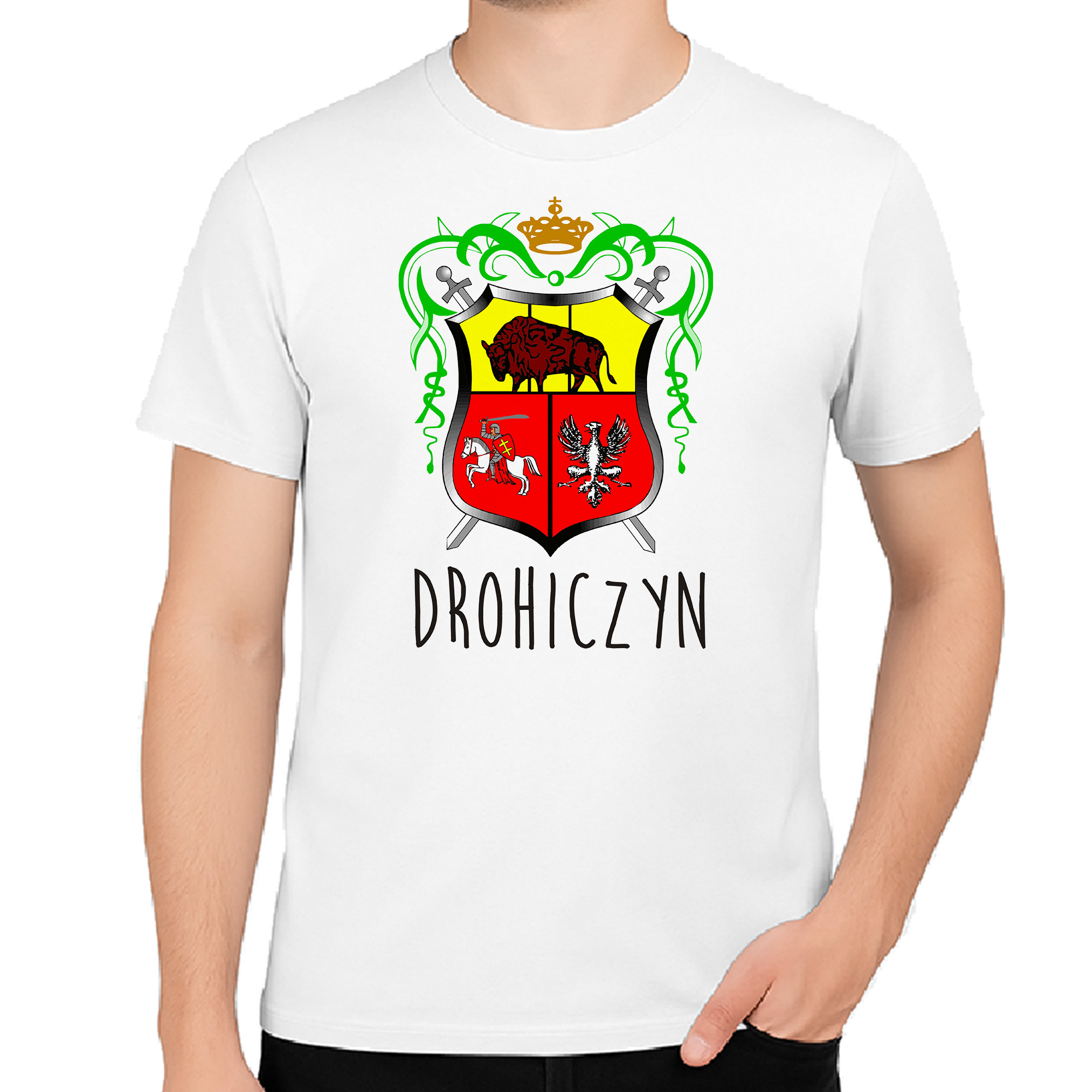 Koszulka męska Podlaska Twierdza - Drohiczyn