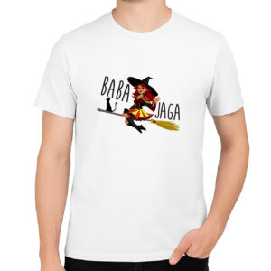 Koszulka męska Podlaska magia - Baba Jaga