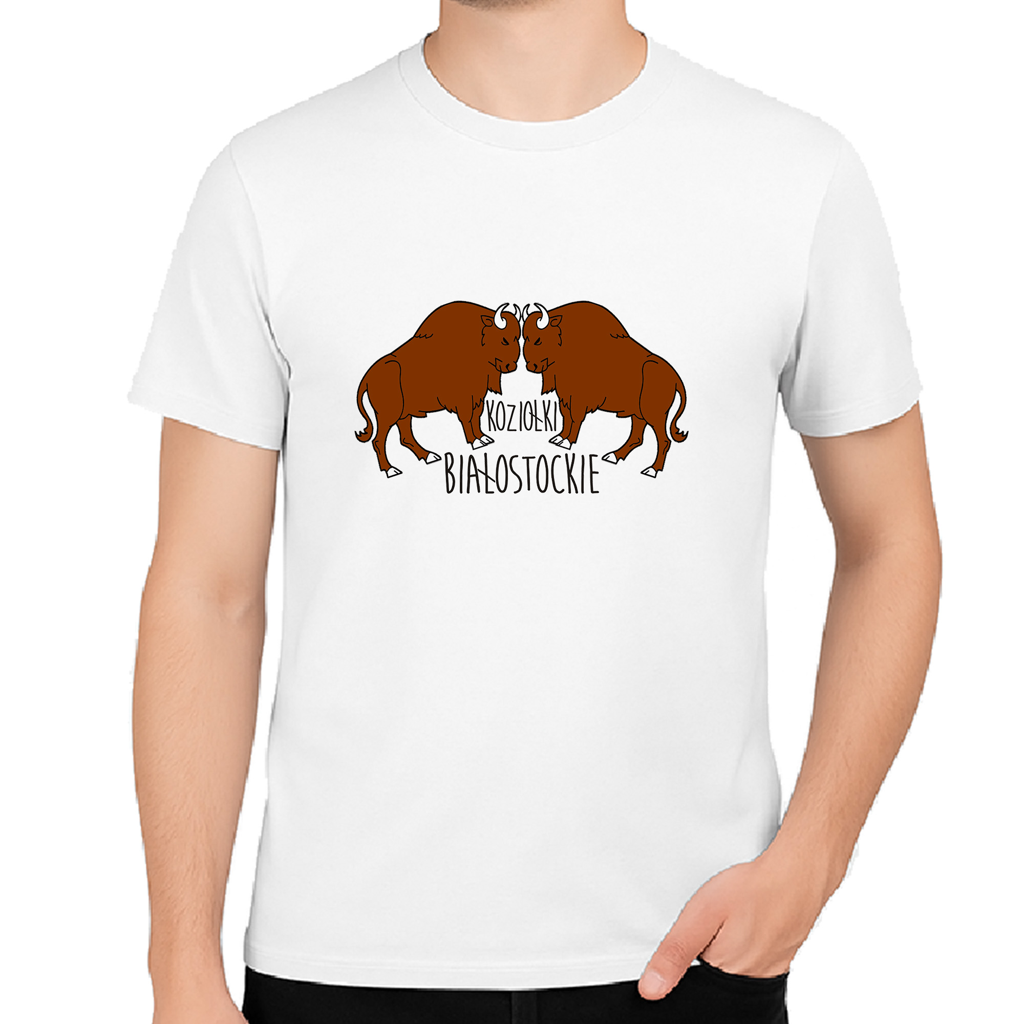 Koszulka męska Podlaskie Koziołki - Made in Białystok