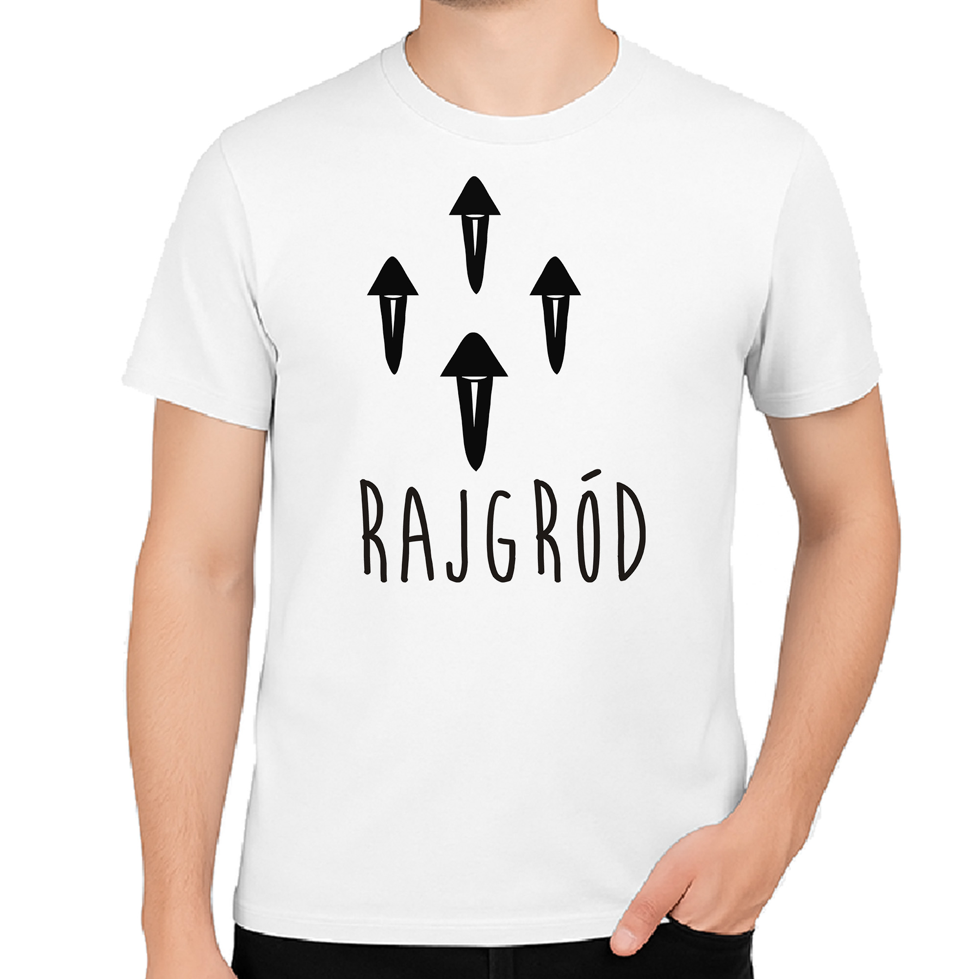 Koszulka męska Rajgród - Serce Zielonego Podlasia