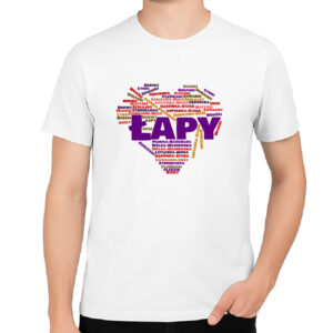 Koszulka męska Serce Podlasia - Łapy