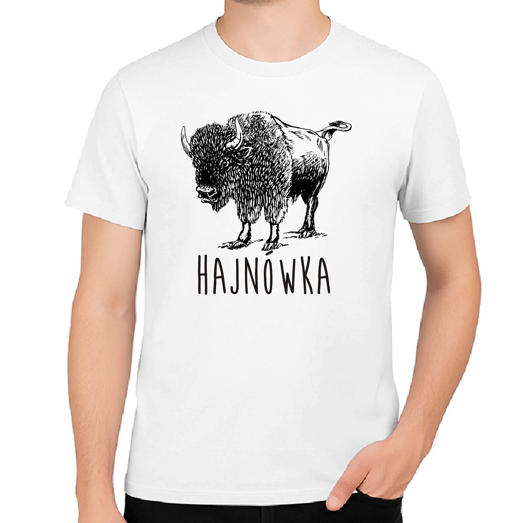 Koszulka męska Żubr Podlaski - Hajnówka