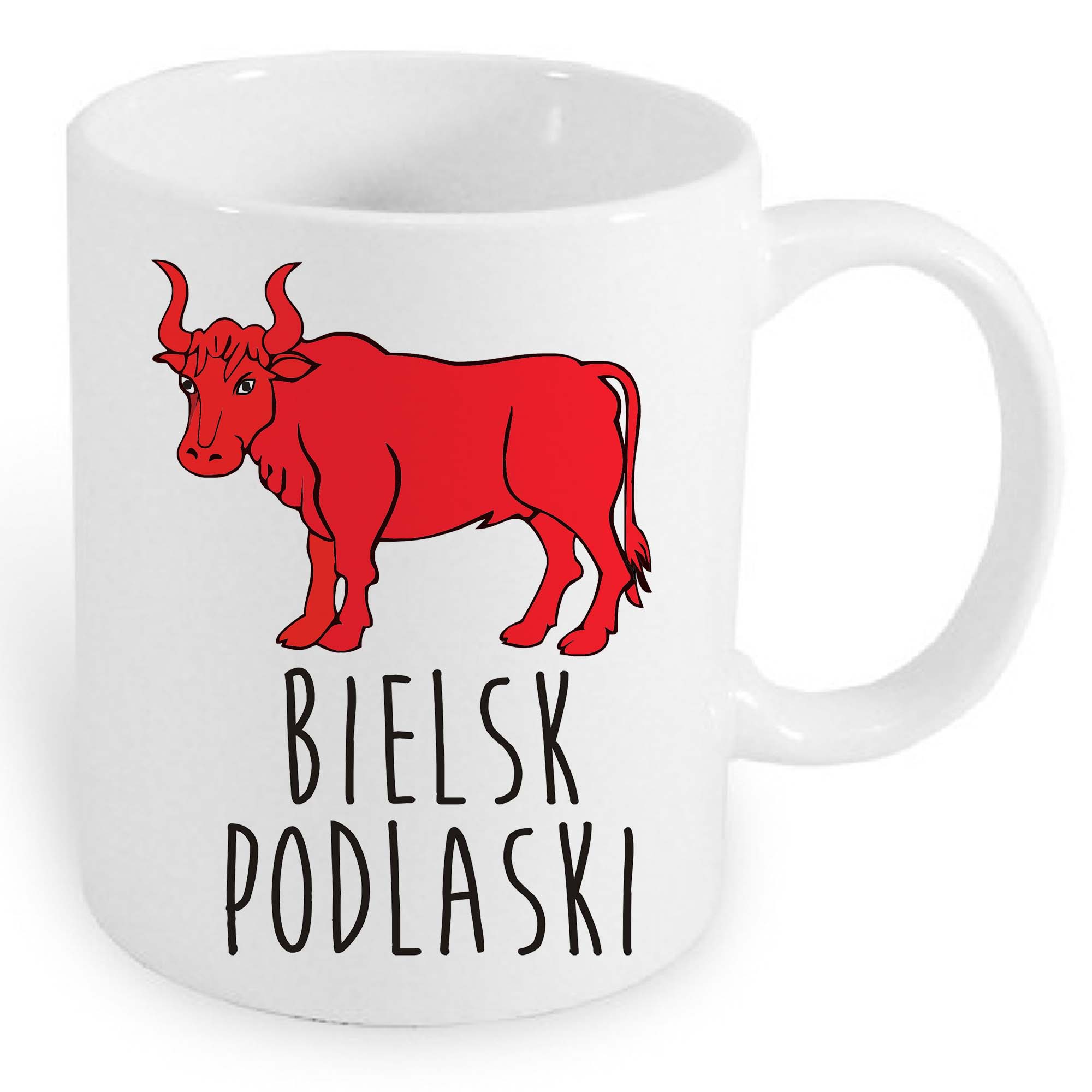 Kubek ceramiczny Bielsk Podlaski - Tradycja i Moc