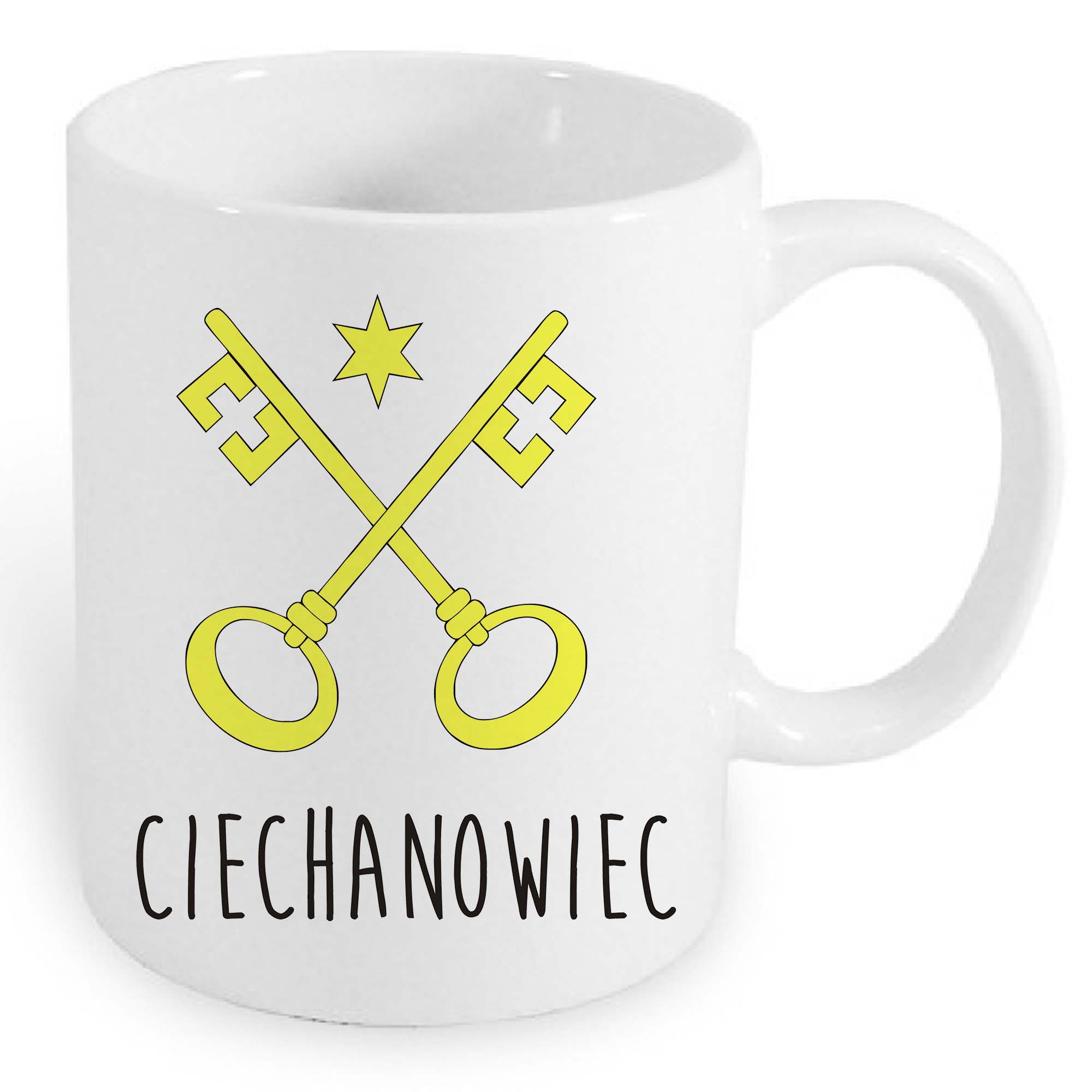 Kubek ceramiczny Ciechanowiec - Klucz do Podlasia