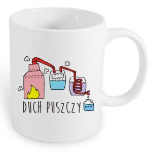 Kubek ceramiczny Duch Puszczy - Podlaski Specjał