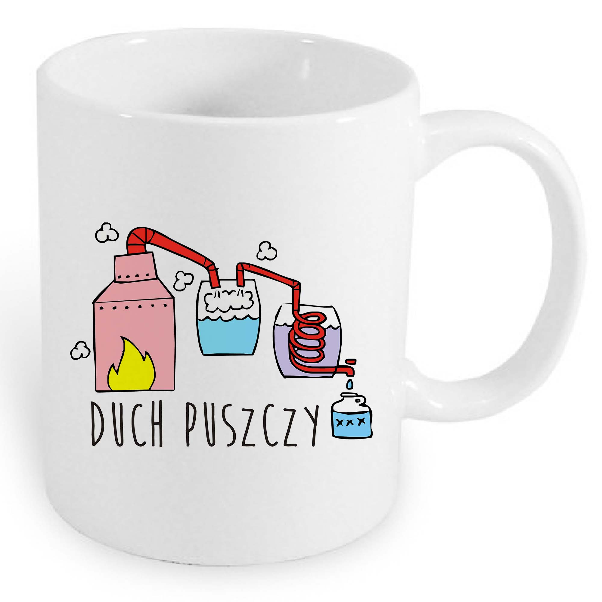 Kubek ceramiczny Duch Puszczy - Podlaski Specjał