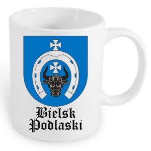 Kubek ceramiczny Herb Bielsk Podlaski