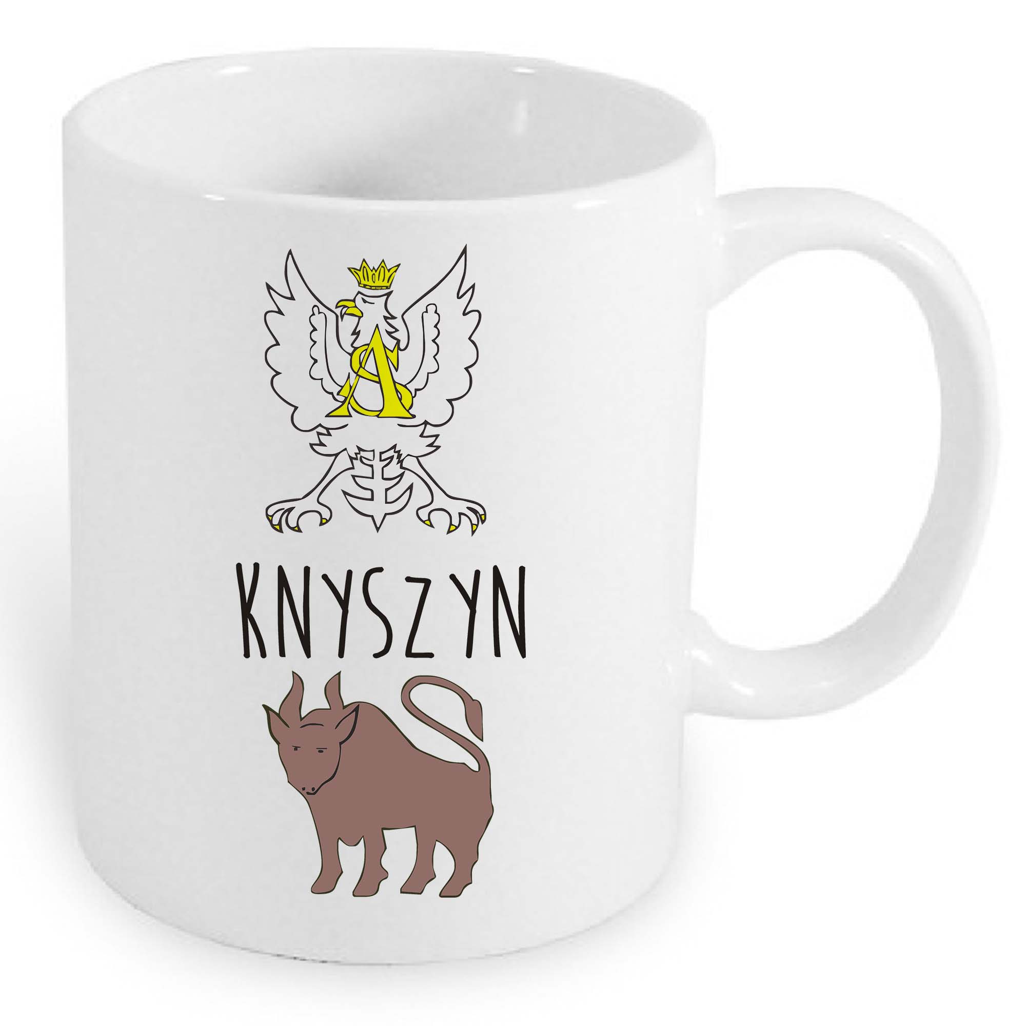 Kubek ceramiczny Knyszyn -Królewski Ślad Podlasia