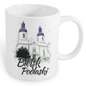 Kubek ceramiczny Miasto Wielu Kultur - Bielsk Podlaski
