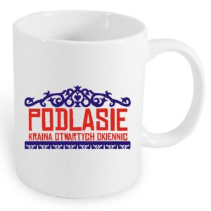 Kubek ceramiczny Podlasie - Kraina Otwartych Okiennic