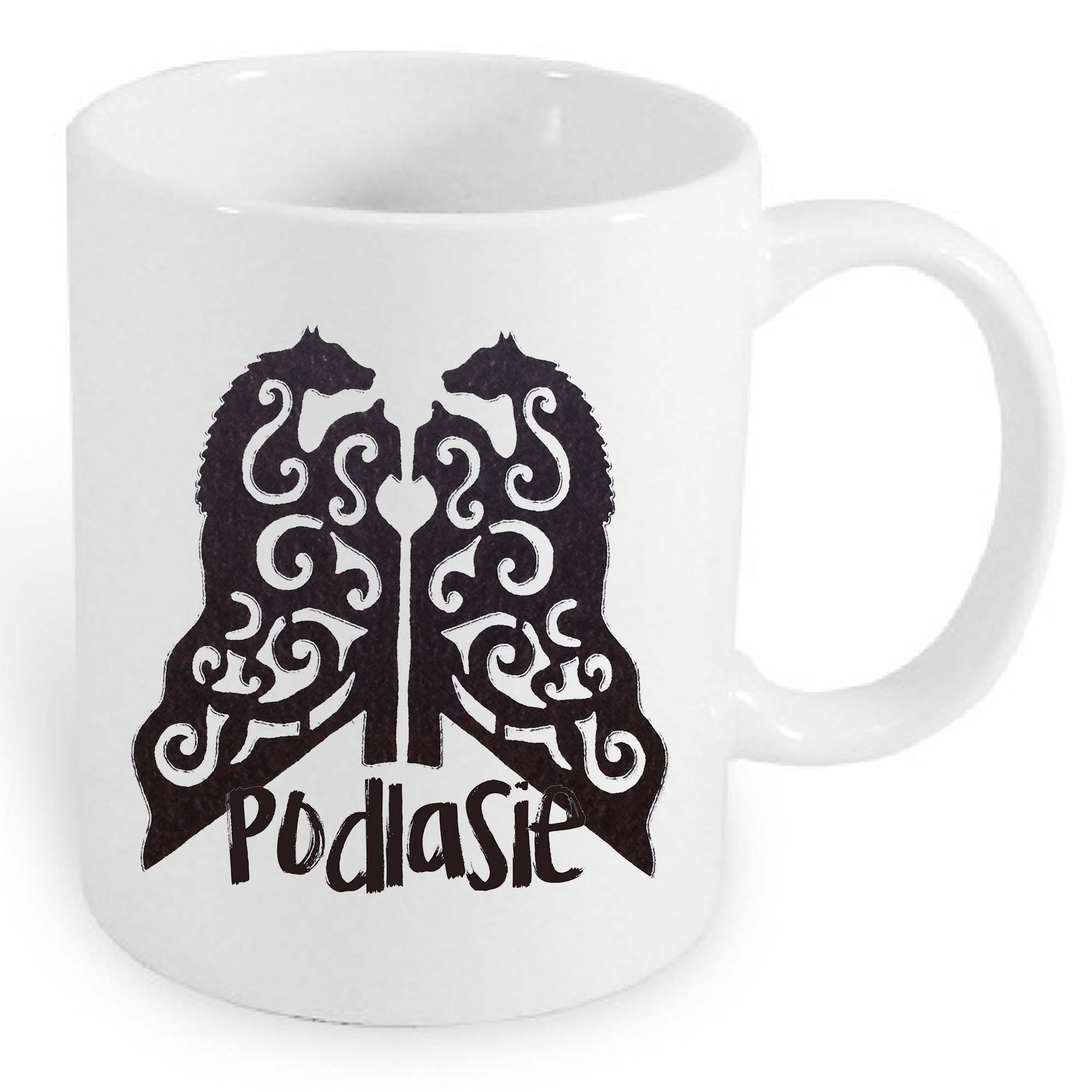 Kubek ceramiczny Podlaska Dusza w Wycinance