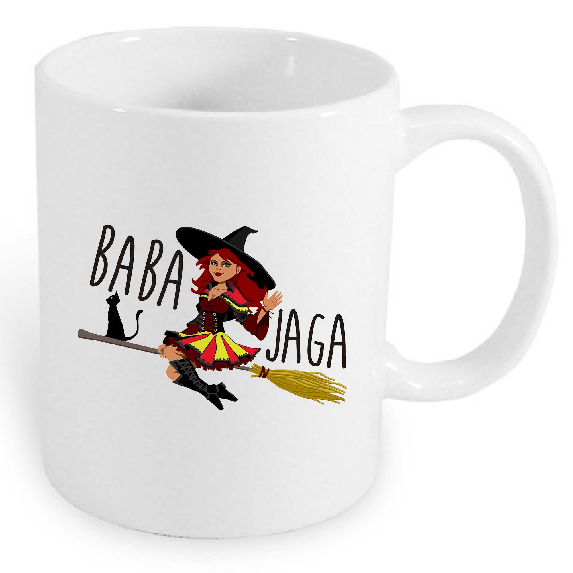 Kubek ceramiczny Podlaska magia - Baba Jaga