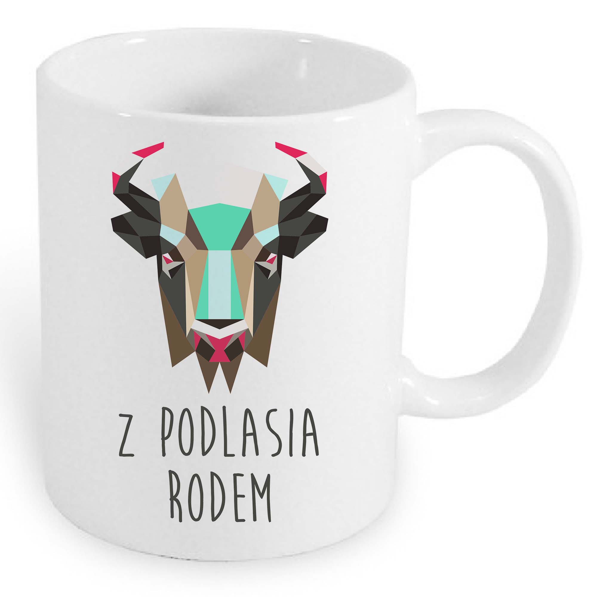 Kubek ceramiczny Podlaski Ród - Siła Żubra