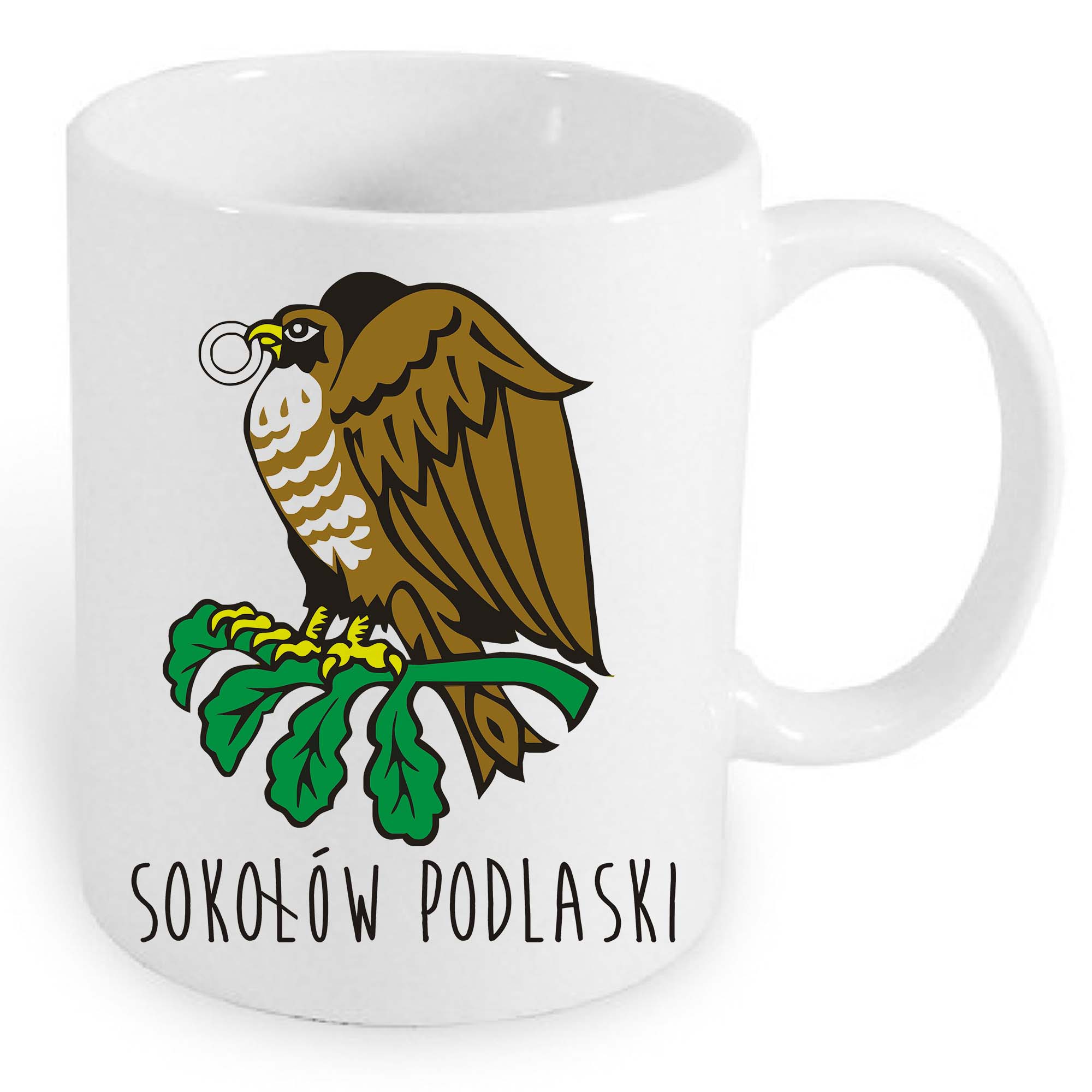 Kubek ceramiczny Siła Sokoła - Sokołów Podlaski