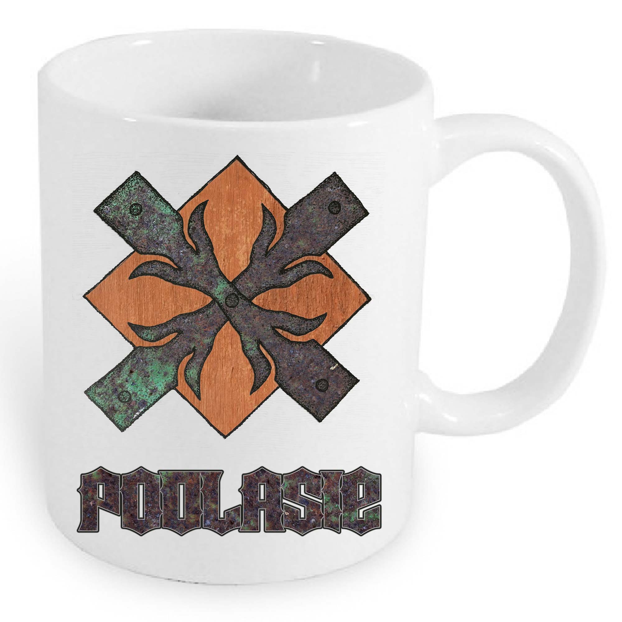 Kubek ceramiczny Stal i Drewno - Podlaskie DNA