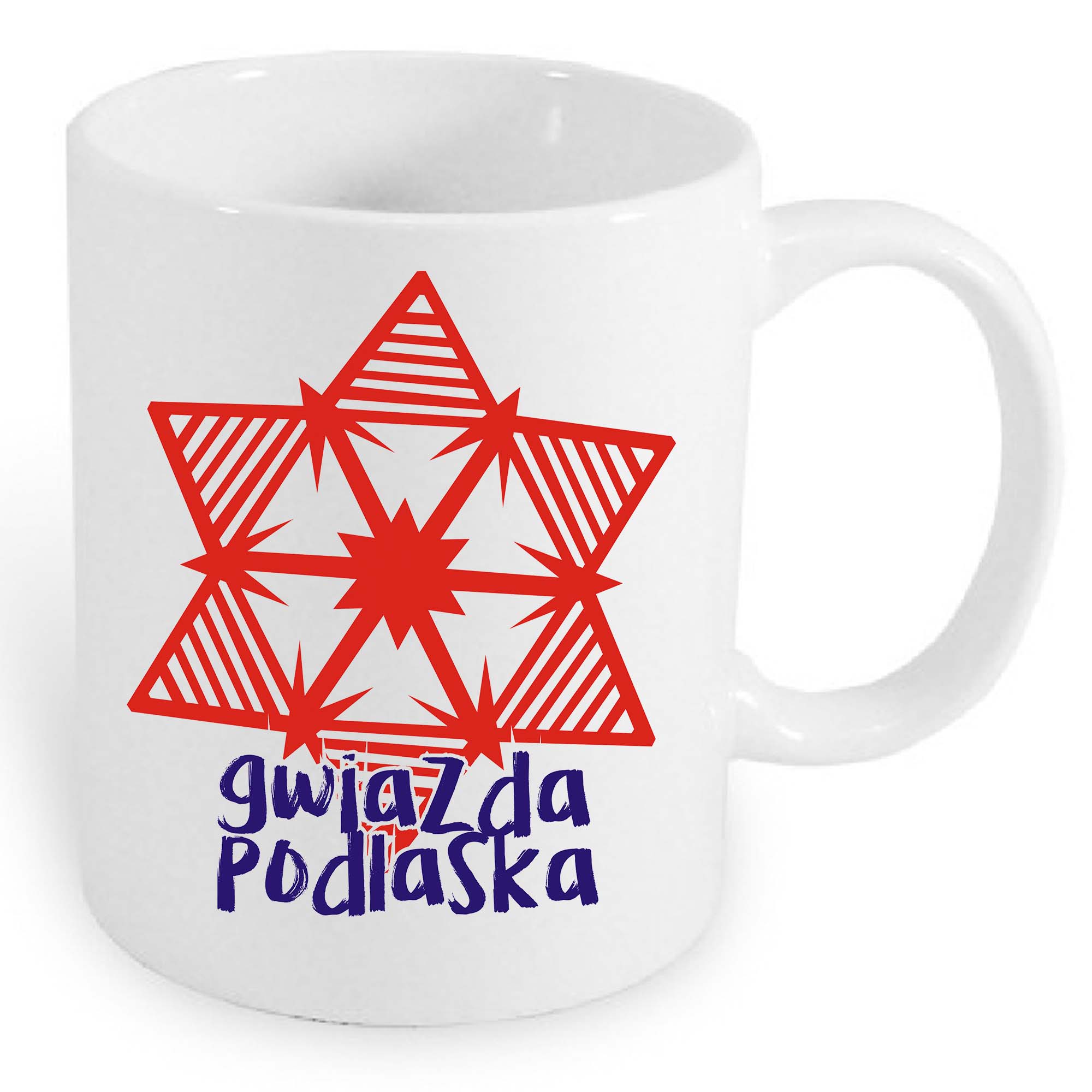 Kubek ceramiczny Tradycyjna Gwiazda Podlaska