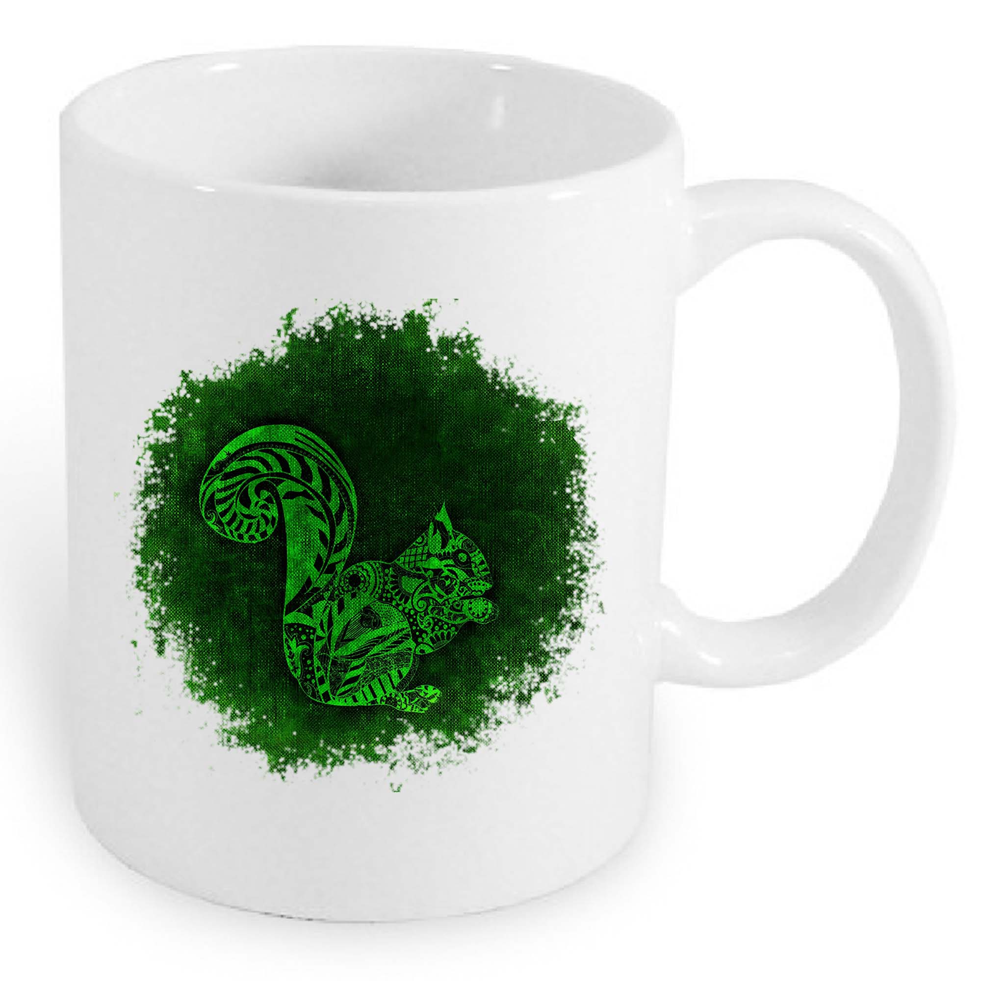 Kubek ceramiczny Wiewiórka z Podlasia