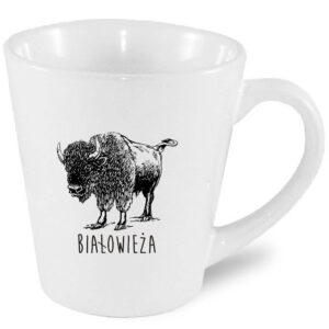 Kubek latte Białowieża. Śladami Żubra