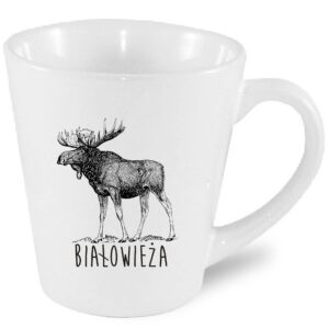 Kubek latte Białowieża. Śladami łosia