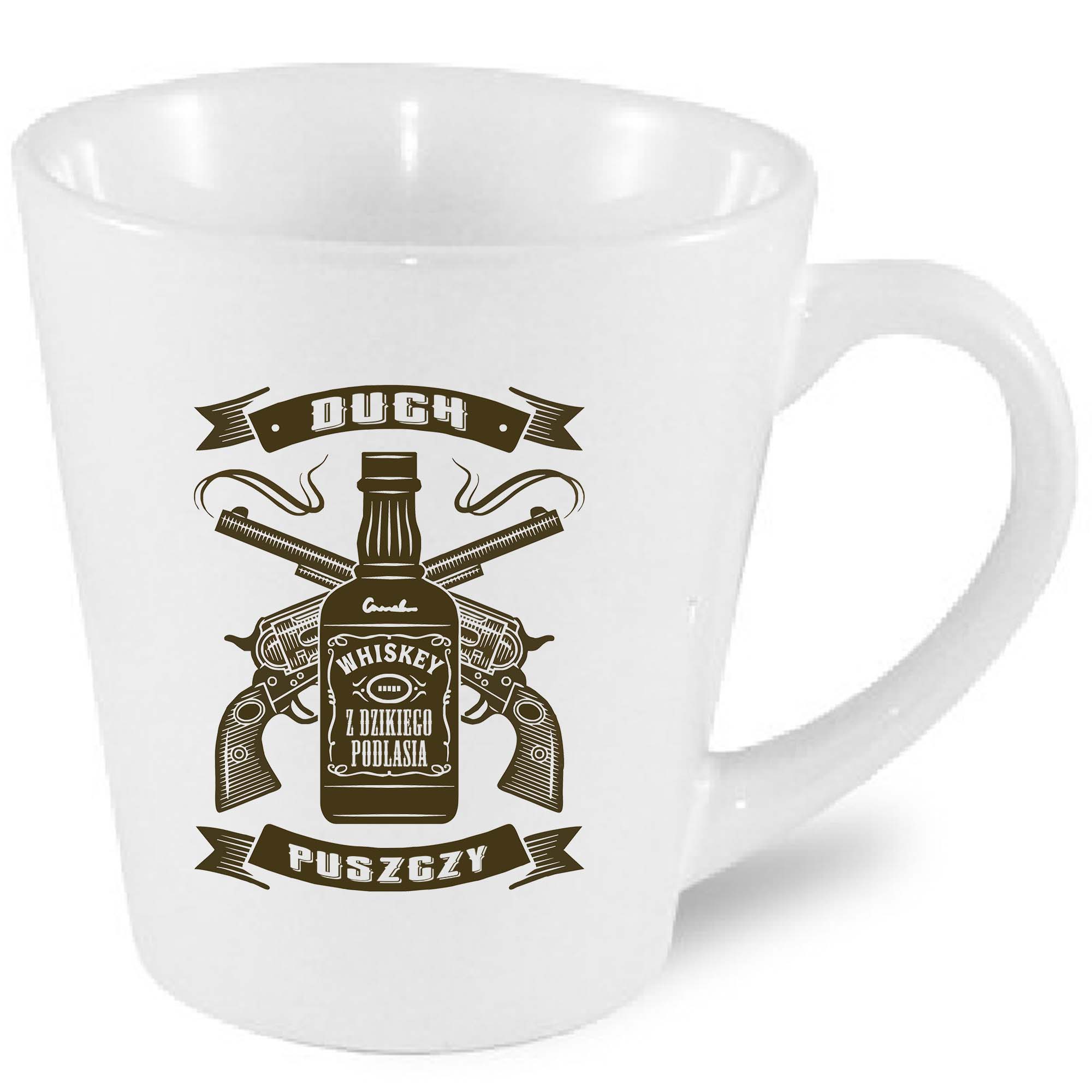 Kubek latte Duch Puszczy - Whiskey z Dzikiego Podlasia