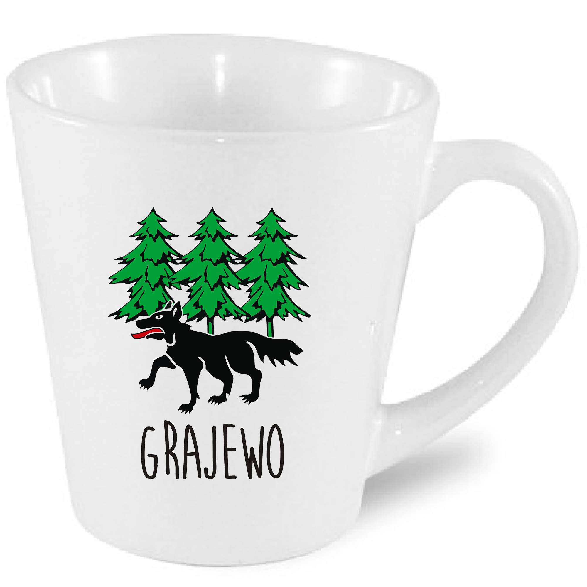 Kubek latte Grajewo - Wilcza Stolica Podlasia