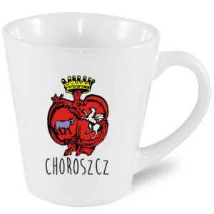 Kubek latte Herb Choroszcz