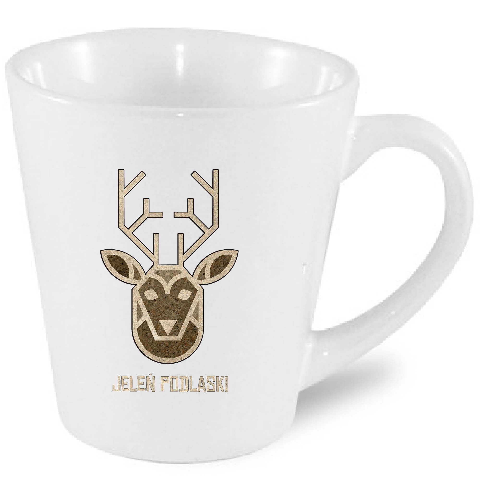 Kubek latte Leśny Podlaski Jeleń