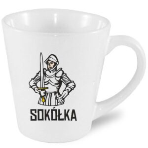 Kubek latte Pamiątka podlaska z Sokółki