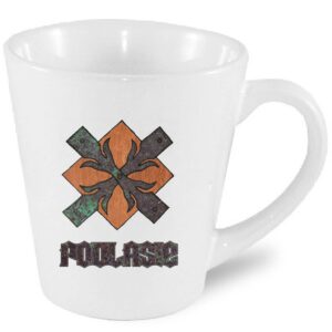 Kubek latte Stal i Drewno - Podlaskie DNA