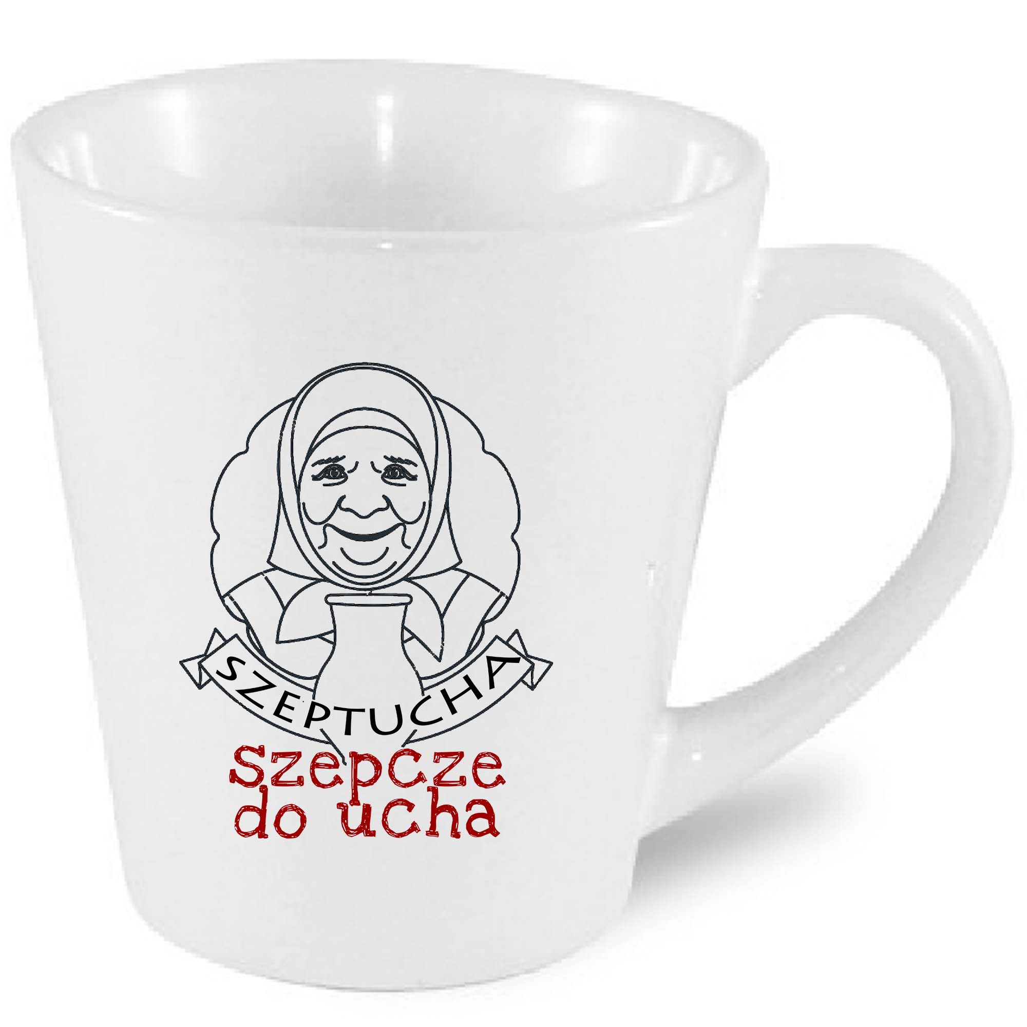 Kubek latte Szeptuchy z Podlasia - Urok Natury i Magii