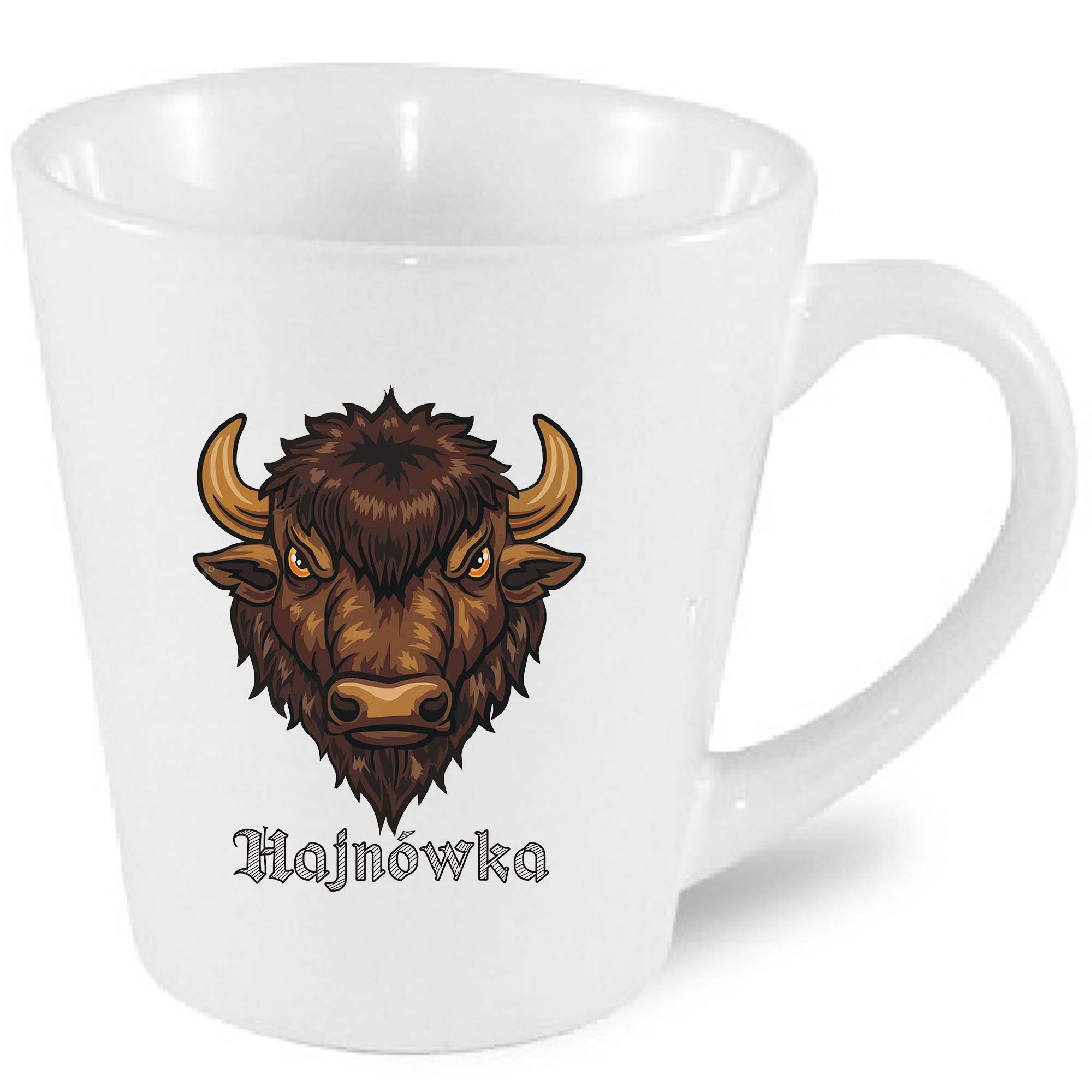 Kubek latte Żubr - Duma Hajnówki