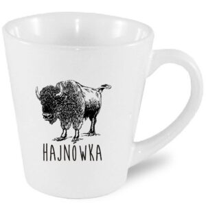 Kubek latte Żubr Podlaski - Hajnówka