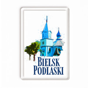 Magnes akrylowy Bielsk Podlaski - Kolor Wiary i Kultury