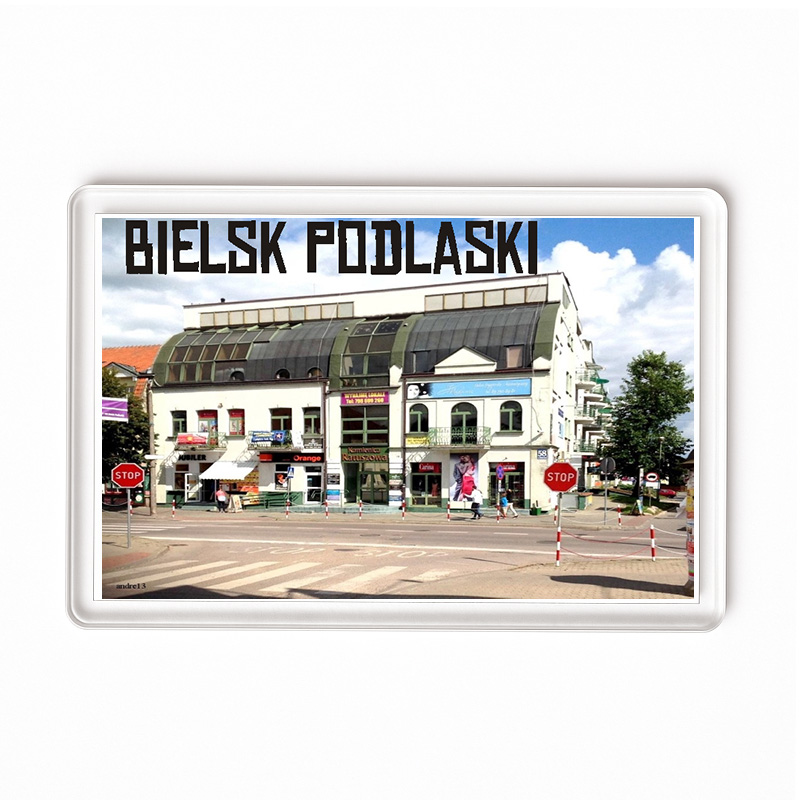 Magnes akrylowy Centrum Bielska Podlaskiego