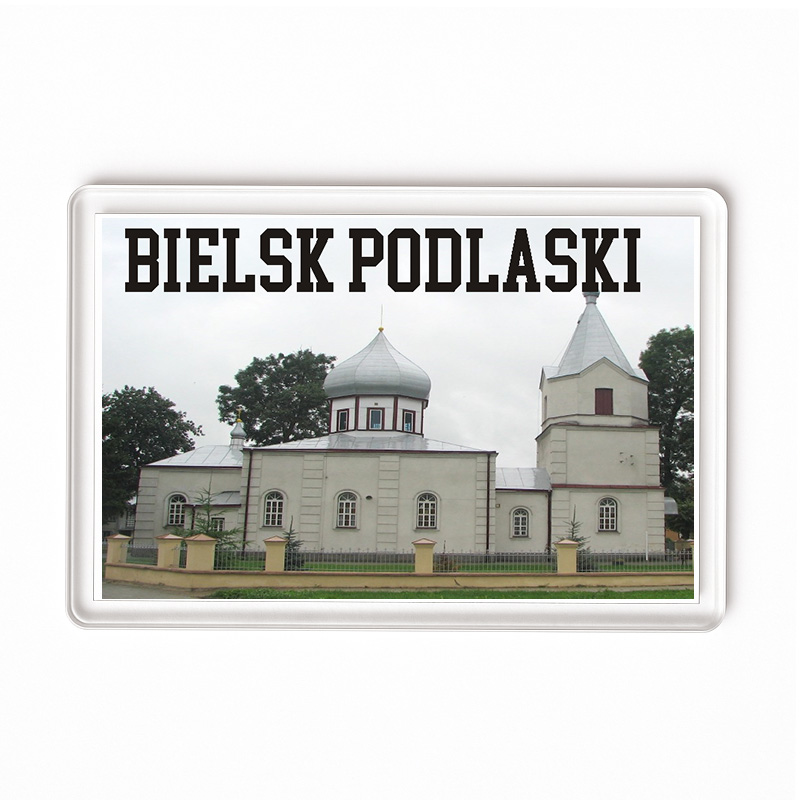 Magnes akrylowy Cerkiew Zmartwychwstania Bielsk Podlaski