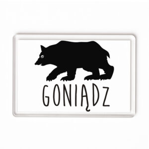 Magnes akrylowy Goniądz - Dzikie Serce Podlasia