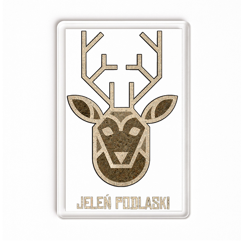 Magnes akrylowy Leśny Podlaski Jeleń