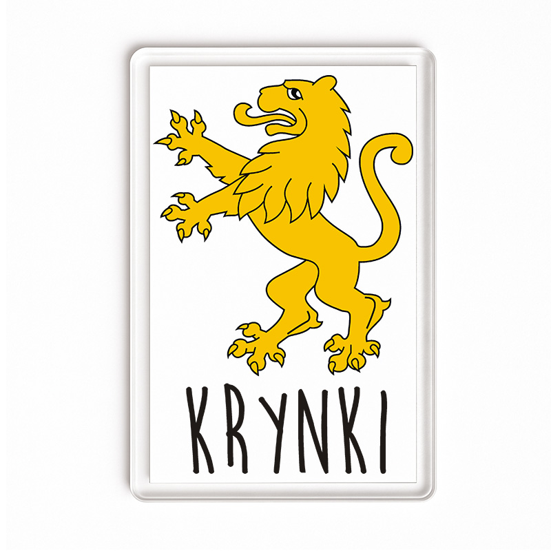 Magnes akrylowy Lew Podlasia - Krynki