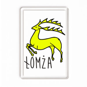 Magnes akrylowy Łomża - Duma Podlasia